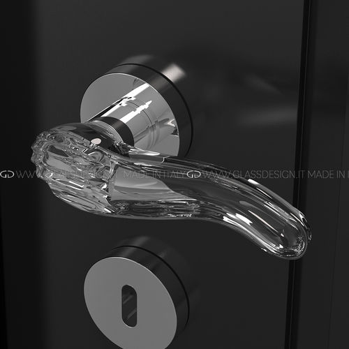 Türgriff - Kiara - GLASS DESIGN Srl - Messing / Kristall / modern