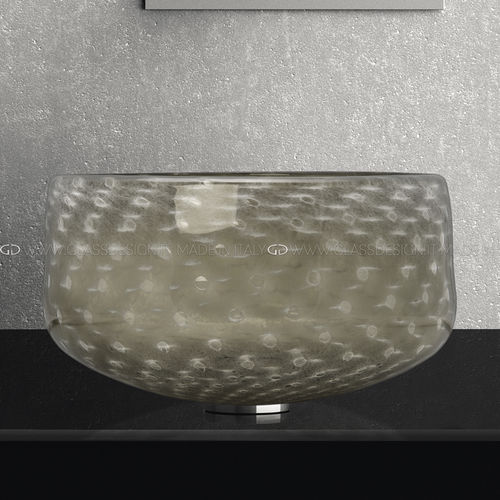 Aufsatzwaschbecken - Ottico Murano - GLASS DESIGN Srl - Muranoglas / individuell gestaltbar / handgefertigt