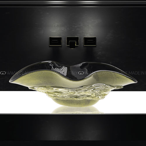 Aufsatzwaschbecken - Arte Murano Due - GLASS DESIGN Srl - Muranoglas / individuell gestaltbar / handgefertigt