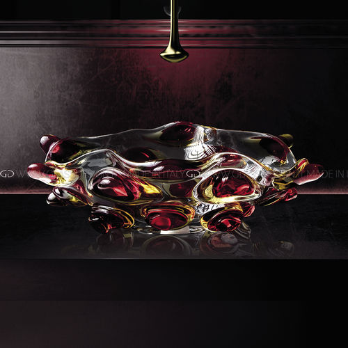 Aufsatzwaschbecken - Arte Murano Tre - GLASS DESIGN Srl - Muranoglas / individuell gestaltbar / handgefertigt