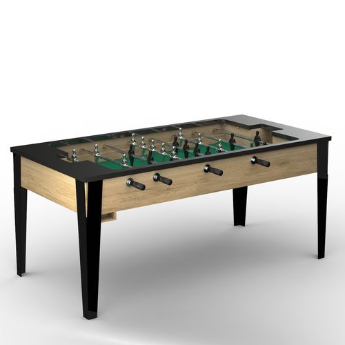 Industriestil-Tischfußball - FACTORY - EUROBILLARDS - für Privatgebrauch / Holz / aus lackiertem Stahl