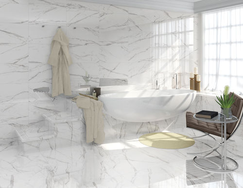 Feinsteinzeugfliesen - HOPE  - ARCANA CERAMICA - Hochglanz / für Badezimmer / Wand