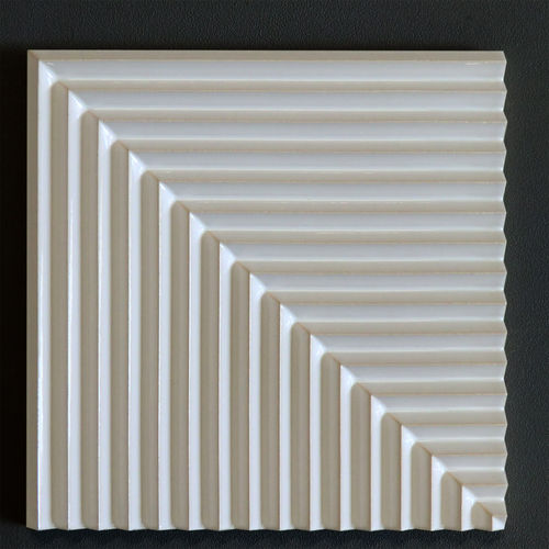 Keramikfliesen - STRIES par Pietro Seminelli - Normandy Ceramics - Carrelage Design - relief - Relief / Hochglanz / emailliert