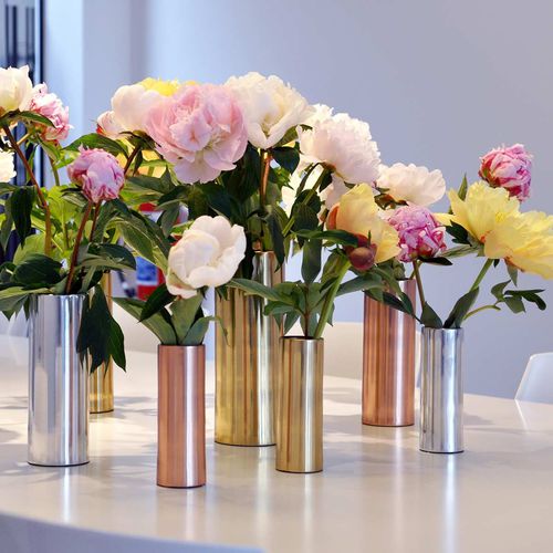 Moderne Vase - NOELLA - XLBoom - Kupfer / Aluminium / Steingut
