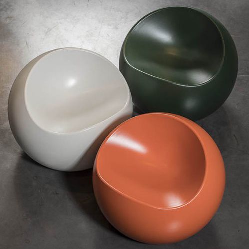 Moderner Stuhl - BALL - XLBoom - für Außenbereich / für den Innenraum / ABS