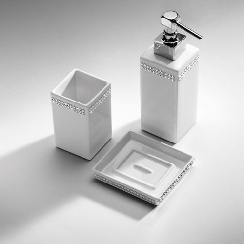 Swarovski®-Kristall-Seifenhalter - GIOIELLO - OML SRL - Keramik