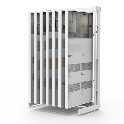 Metall-Fliesenständer - BR018E - BORA CELIK - Stein / Platten / für Einzelhandel