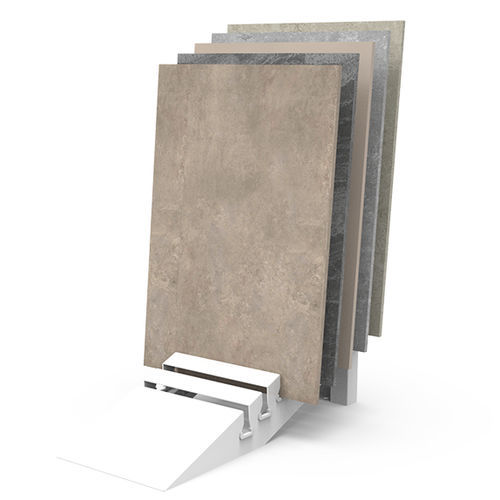 Holzfliesenständer - BC067A - BORA CELIK - Metall / einseitig / Platten