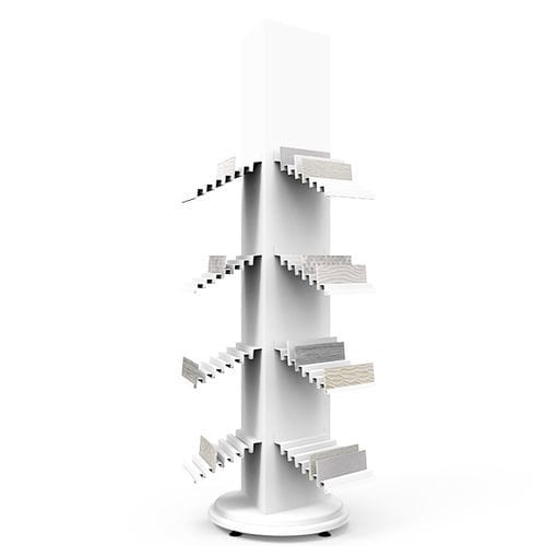 Metall-Fliesenständer - BT053A - BORA CELIK - doppelseitig / Platten / für Einzelhandel