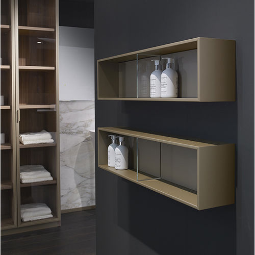Wandmontiertes Regal - XL 11 - CASA BATH - modern / Eiche / für Badezimmer