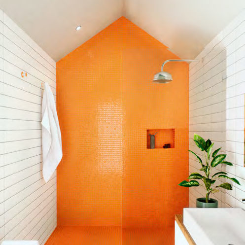 Feinsteinzeug-Mosaikfliese - ARENARIA - CE.SI. - Hochglanz / für den Innenraum / für Badezimmer