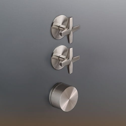 Einhebelmischer für Dusche - CRX53 - CEADESIGN - wandmontiert / Einbau / thermostatisch