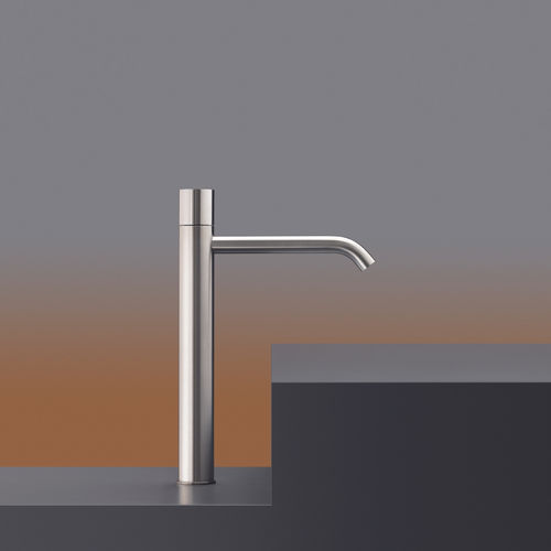 Einhebelmischer für Waschtisch - GIO64 - CEADESIGN - Aufsatz / Edelstahl / für Badezimmer