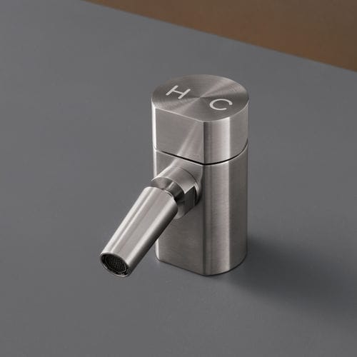 Bidet-Einhebelmischer - NEU50 - CEADESIGN - Aufsatz / Edelstahl / für Badezimmer