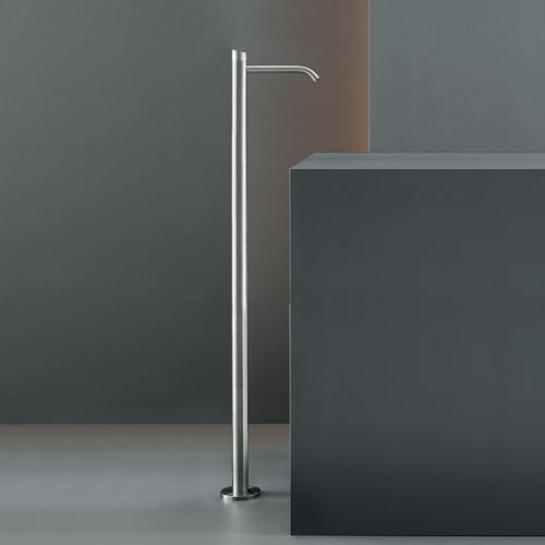 Einhebelmischer für Waschtisch - ZIQ41 - CEADESIGN - bodenstehend / Edelstahl / für Badezimmer