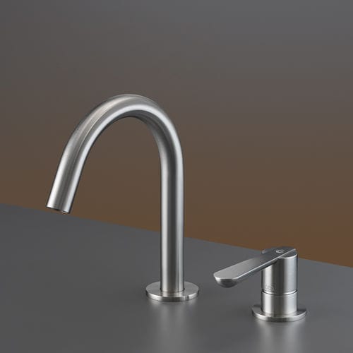 Einhebelmischer für Waschtisch - LTZ26 - CEADESIGN - Aufsatz / Edelstahl / für Badezimmer