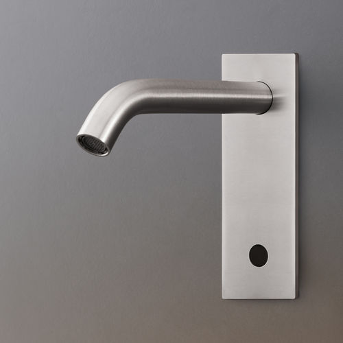 Einhebelmischer für Waschtisch - MIL04R - CEADESIGN - wandmontiert / Infrarot / Edelstahl