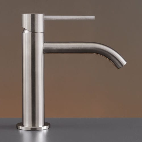 Einhebelmischer für Waschtisch - GAS01 - CEADESIGN - Aufsatz / Edelstahl / für Badezimmer
