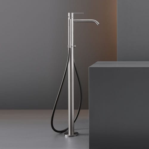 Badewannen-Einhebelmischer - INV61 - CEADESIGN - bodenstehend / Edelstahl / für Badezimmer
