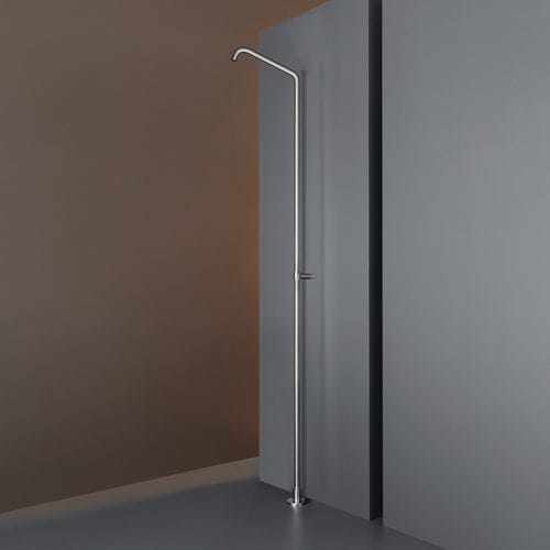 Duschsäule für Außenbereich - NEU24 - CEADESIGN - Edelstahl / modern / mit Schiene