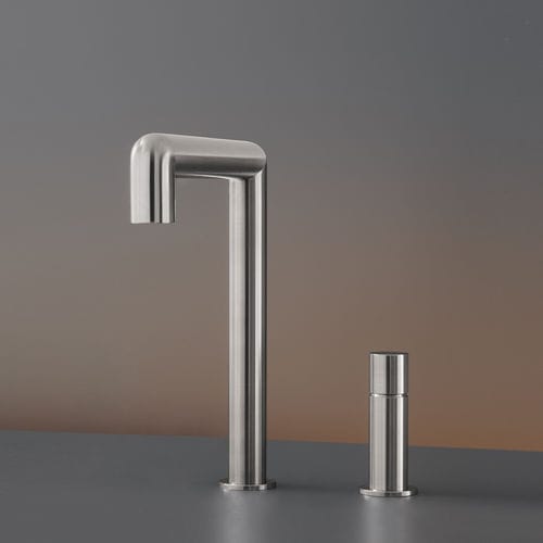 Einhebelmischer für Waschtisch - CAR06 - CEADESIGN - Aufsatz / Edelstahl / für Badezimmer