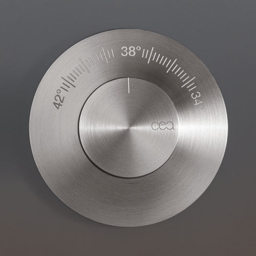 Einhebelmischer für Dusche - TRM03 - CEADESIGN - wandmontiert / thermostatisch / Edelstahl
