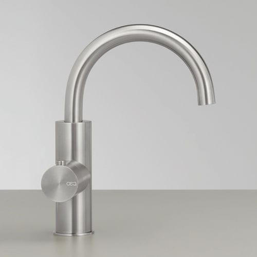 Aufsatz-Einhebelmischer - MIL211 - CEADESIGN - Edelstahl / für Küche / 1-Loch