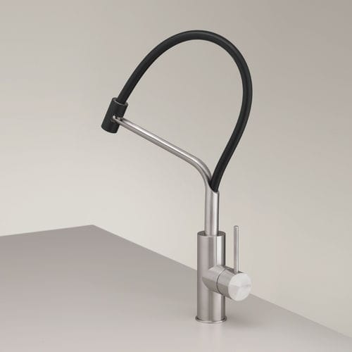 Aufsatz-Einhebelmischer - MIL203 - CEADESIGN - Edelstahl / für Küche / 1-Loch