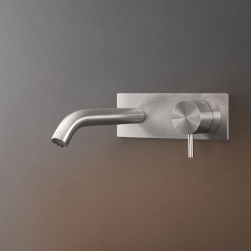 Einhebelmischer für Waschtisch - MIL04 - CEADESIGN - wandmontiert / Edelstahl / für Badezimmer