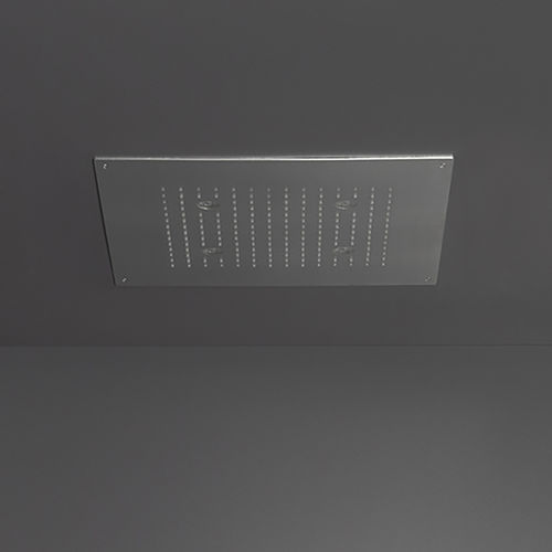 Duschkopf für Deckeneinbau - AQC31 - CEADESIGN - rechteckig / Regenstrahl / Chromotherapie