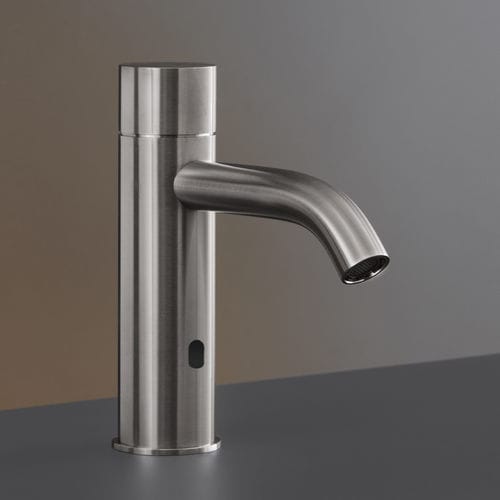 Einhebelmischer für Waschtisch - MIL016 - CEADESIGN - Aufsatz / Infrarot / Edelstahl