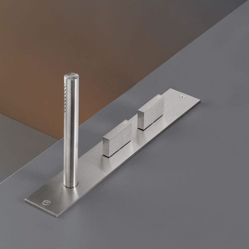 Badewannen-Einhebelmischer - BAR36 - CEADESIGN - Aufsatz / verchromter Messing / Edelstahl