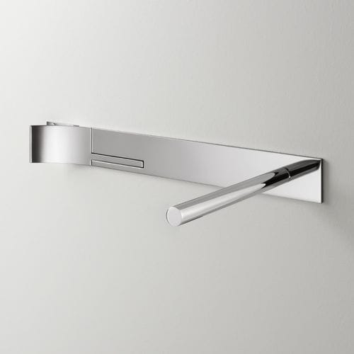 Einhebelmischer für Waschtisch - CUT01 - CEADESIGN - wandmontiert / Edelstahl / für Badezimmer