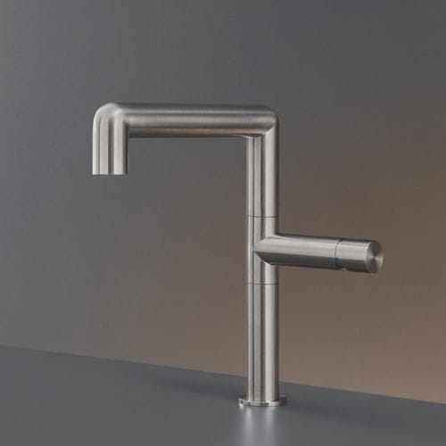 Aufsatz-Einhebelmischer - CAR02 - CEADESIGN - Edelstahl / für Küche / 1-Loch