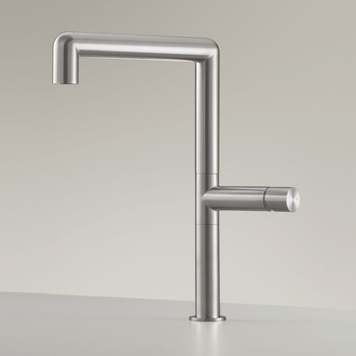 Aufsatz-Einhebelmischer - CAR01 - CEADESIGN - Edelstahl / für Küche / 1-Loch