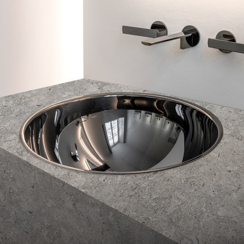 Aufsatzwaschbecken - ELS01 - CEADESIGN - Unterbau / Edelstahl / nach Maß