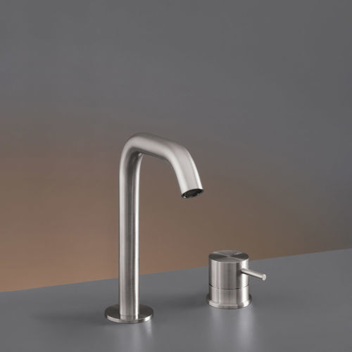 Einhebelmischer für Waschtisch - MIL75 - CEADESIGN - Aufsatz / Edelstahl / für Badezimmer