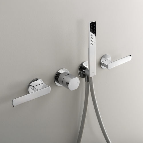 Zweigriffmischer für Duschen - AYL35 - CEADESIGN - wandmontiert / Einbau / thermostatisch