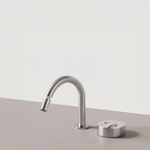 Zweigriffmischer für Waschtisch - ALR08 - CEADESIGN - Aufsatz / mechanisch / Edelstahl