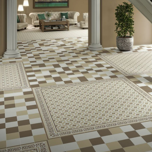 Fliesen für den Innenraum - ANASTASIA - CERAMICA CAS - Boden / Keramik / Blumenmotive