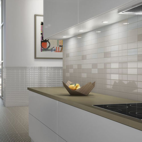 Keramikfliesen - BEVELED - CERAMICA CAS - glatt / Hochglanz / für Küche