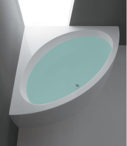 Badewanne für Eckeinbau - SHARM - COLACRIL - Acryl / weiß