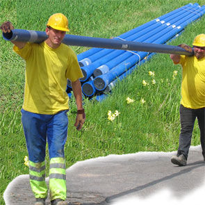 Gusseisenrohrleitung - BLUTOP - SAINT-GOBAIN CANALISATION