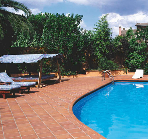 Terrakottafliesen - ROSATO NATURA - COTTO FURNO' - matt / für Außenbereich / für Poolrand