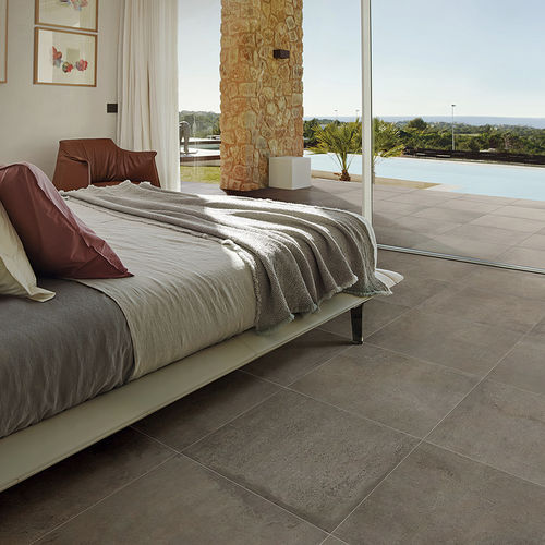 Feinsteinzeugfliesen - APPROACH - DOM CERAMICHE - poliert / für den Innenraum / für Außenbereich