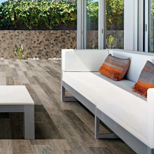 Fliesen für den Innenraum - BARN WOOD - DOM CERAMICHE - für Badezimmer / für Wohnzimmer / Wand
