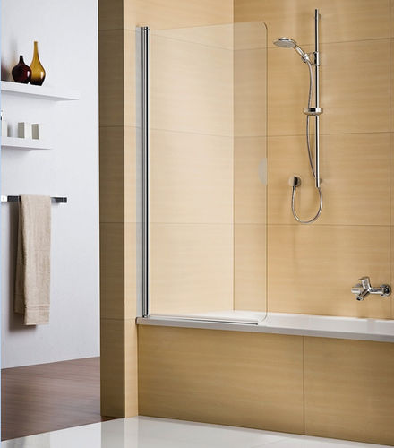 Faltbarer Badewannen-Duschwand - MULTI-S 4000: GBP1 - DUKA - Hartglas / rahmenlos
