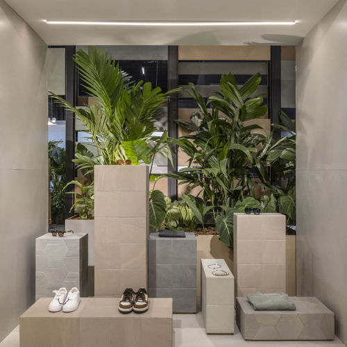 Feinsteinzeugfliesen - KHALI OFF WHITE   - ELIANE CERAMIC TILES - texturiert / satiniert / für den Innenraum
