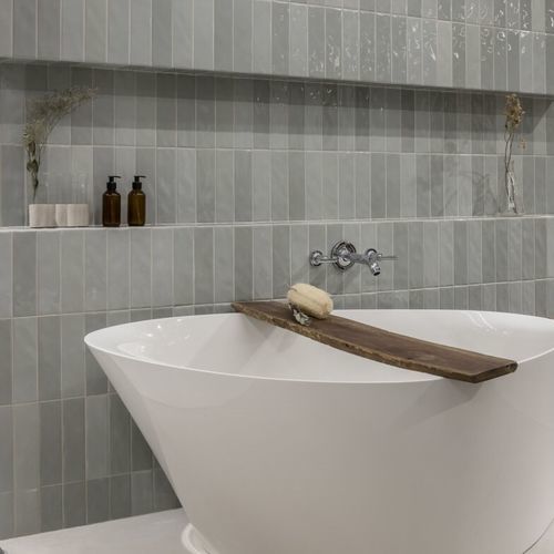 Feinsteinzeugfliesen - GUACHE - ELIANE CERAMIC TILES - satiniert / für den Innenraum / für Badezimmer