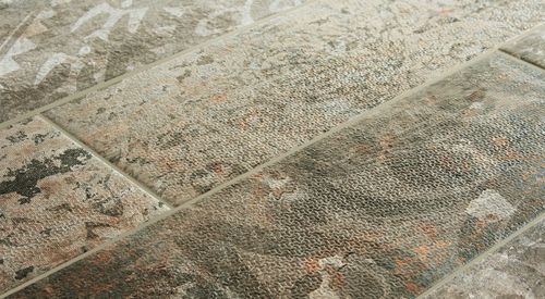 Feinsteinzeugfliesen - MARKS - ELIOS CERAMICA - gealtert / emailliert / Relief